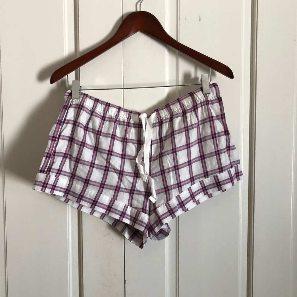 Victoria’s Secret Plaid Pajama Shorts